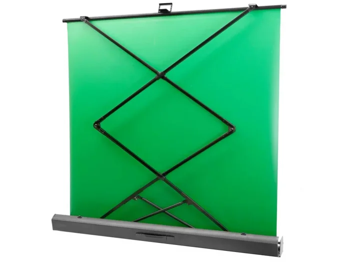 Ausziehbare grüne Leinwand zum Bekleben, 155 x 200 cm
