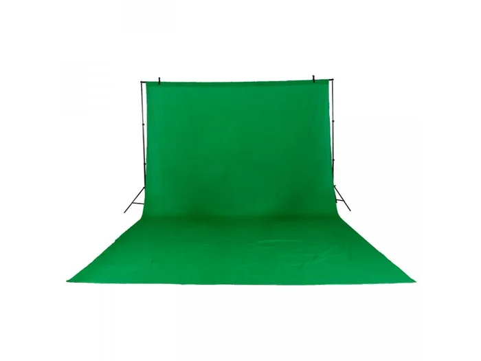 Fotoleinwand Green Screen Baumwolle 3x4m (grün)