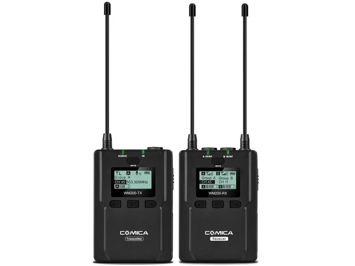 (GEÖFFNET – Ohne Kabel) Comica Audio CVM-WM200C