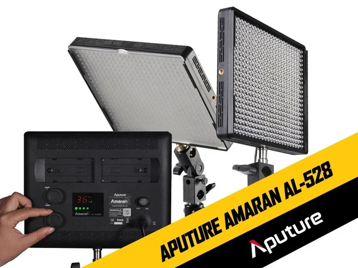 (GEÖFFNET) Aputure Amaran AL-528W LED-Videoleuchte