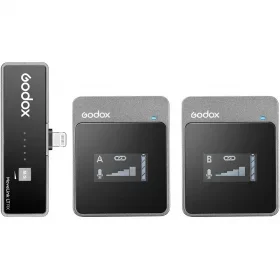 GODOX MoveLink LT2 Drahtlos-Mikrofonsys. TX + 2xRX (Lightning)