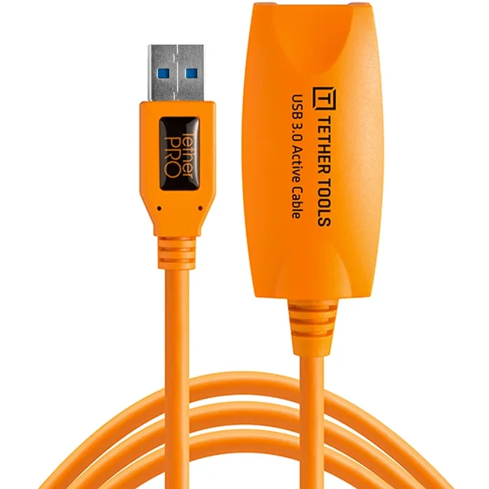[REFURBISHED] Tether Tools TetherPro USB 3.0 Aktives USB Verlängerungskabel – 4,9 Meter (orange)