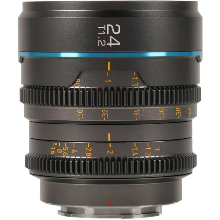 Sirui Nightwalker 24mm T1.2 S35 Cine für Sony E-Mount metallgrau