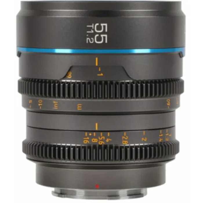 Sirui Nightwalker 55mm T1.2 S35 Cine für Sony E-Mount metallgrau
