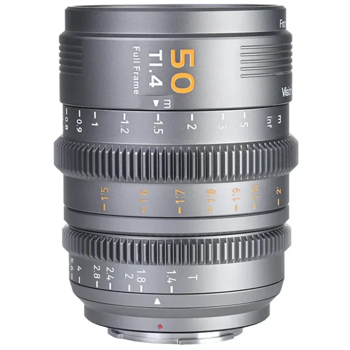 Sirui Vision Prime 50mm T1.4 für L-, Sony E-, Canon RF- und Nikon Z-Mount grau