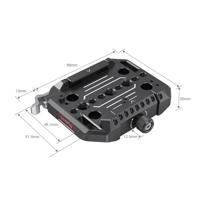 SmallRig 2887 Manfrotto Drop-in Basisplatte