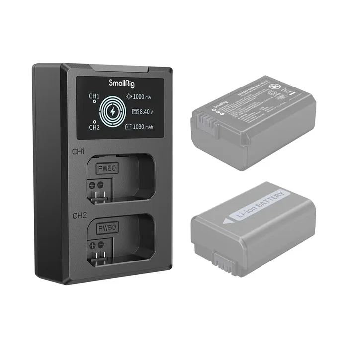 SmallRig 4081 NP-FW50 Akku Ladegerät