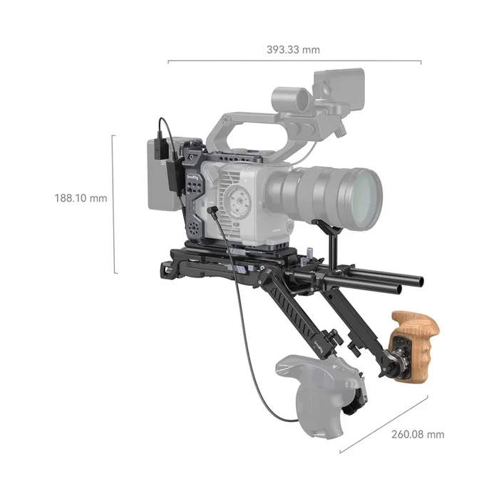 SmallRig 4125 Schulter-Rig-Kit für Sony FX6