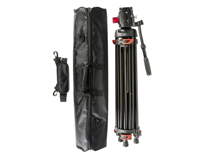 (ZÁVADA) Profesionální hliníkový video stativ FTX 120A s fluidní hlavou